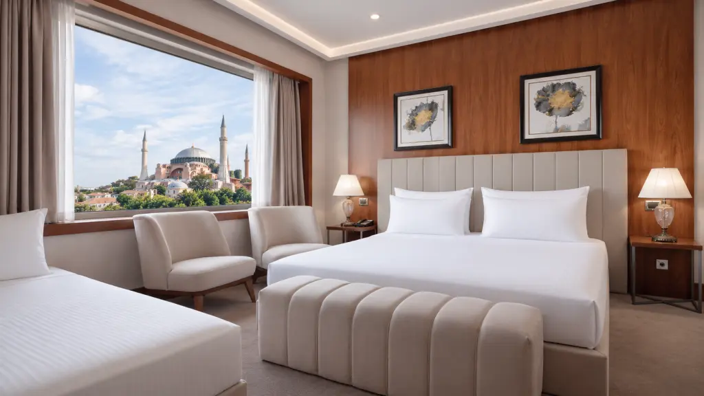 Superior Double Room with Hagia Sophia View